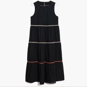 Madewell Cattail Tiered Dress